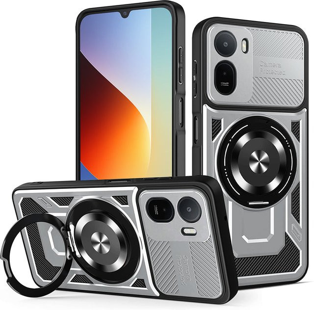 Techsuit RuggedCam Schutzhülle für Xiaomi Redmi A7 Pro 4G in Grau - Bild 1