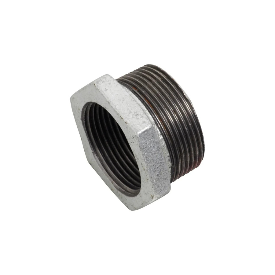 LUX-TOOLS Reduzierstück aus Kunststoff in Silber mit IG 38,9 mm (Rp 1 1/4) und AG 47,8 mm (R 1 1/2) - Bild 2
