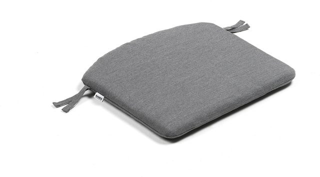 Nardi Sitzauflage für Doga Bistrotstuhl aus wasserabweisendem Outdoor-Stoff in Schwarz und Grau - Bild 1