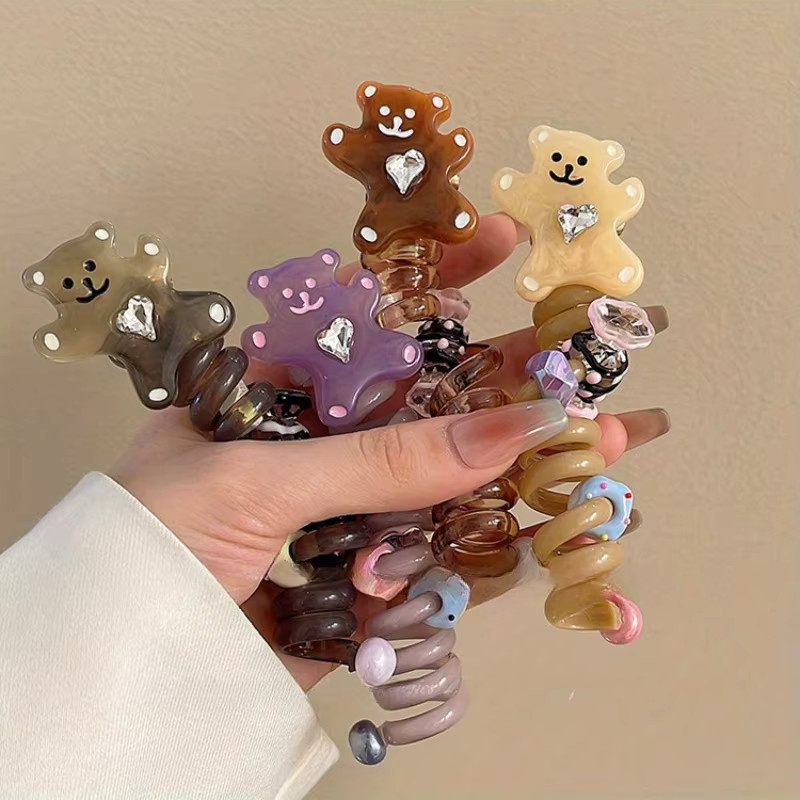 Candy Bear Haargummi, Blasengeflecht, Mädchen - Bild 4