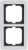Busch-Jaeger 2-fach Rahmen in Weiß, IP20, Flush-Design - Bild 1