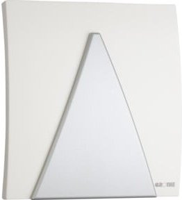 Grothe Zweiklang-Gong GONG 065 Türklingel in Weiß und Silber mit Netzanschluss B/H/T: 15,0 x 13,6 x 5,0 cm - Bild 1