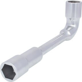 KS Tools ULTIMATEplus Doppel-Steckschlüssel mit Bohrung aus Chrom-Vanadium, 23mm, Silber - Bild 1