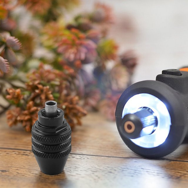 Worx Multi Bohrfutter 0,3-3,2mm Spannzange für WX106 Polier Maschinen und Drechselwerkzeuge in Schwarz - Bild 1