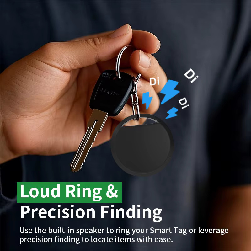 RSH Smart Tracker Bluetooth-Ortungsgerät für Google Find My Device und Samsung Android in Schwarz oder Blau - Bild 2