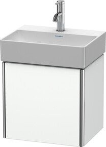 Duravit XSquare Waschtischunterschrank wandhängend, weiß matt, B/T/H: 43,4 x 34,0 x 39,7 cm - Bild 1