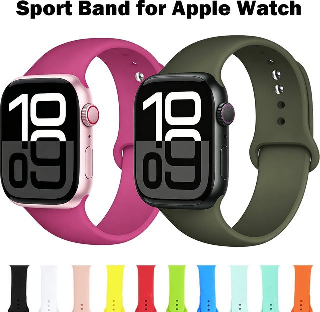 RWBANDS Uhrenarmband Silikon, Unisex - Bild 1