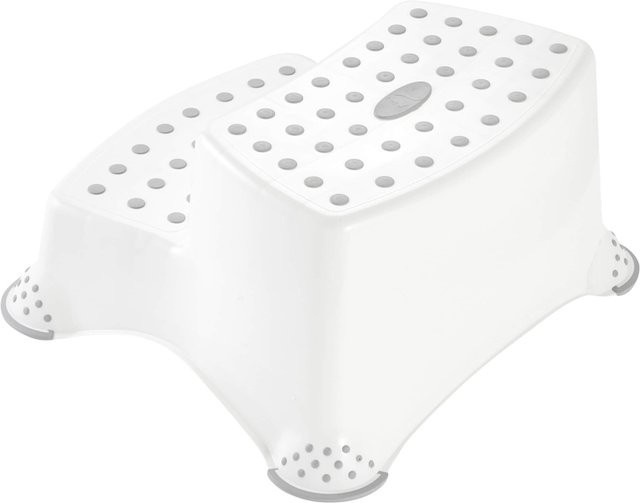 Keeeper Schemel Igor in Weiß aus Kunststoff B/T/H: 40,5 x 37,0 x 21,0 cm - Bild 1