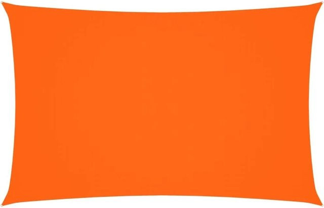 vidaXL Sonnensegel aus PU-beschichtetem Oxford-Gewebe, rechteckig, Orange, B x T: 5 x 2,5 m - Bild 1