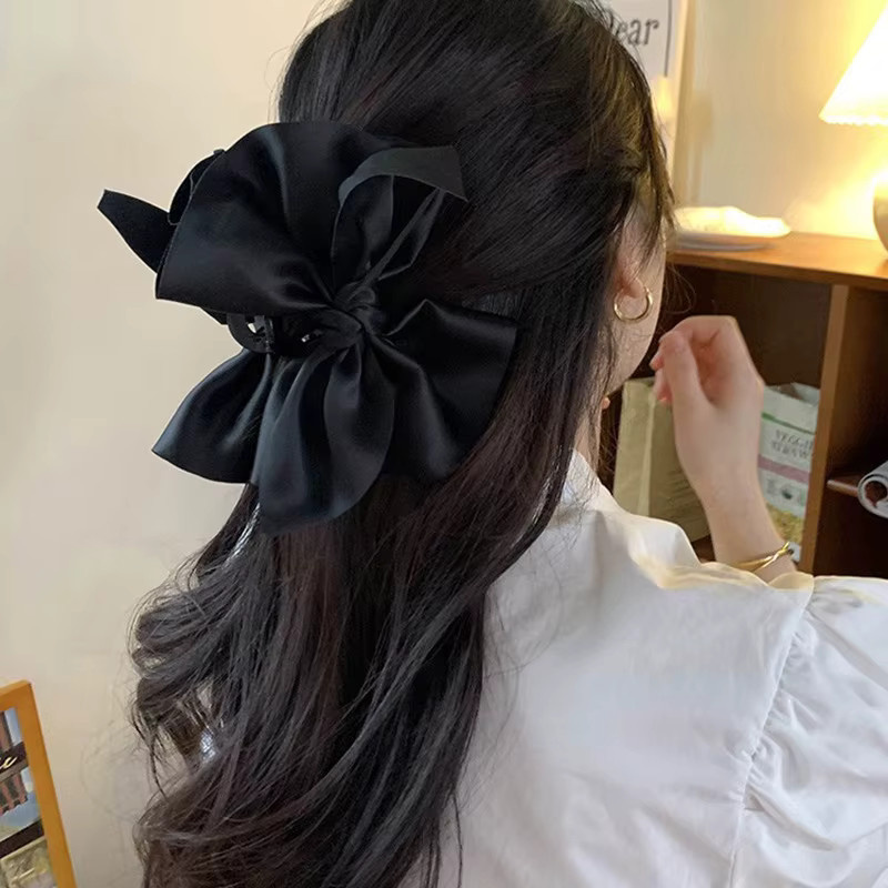 K-HOME Haarspange mit Schleife, Schwarz, Damen - Bild 3