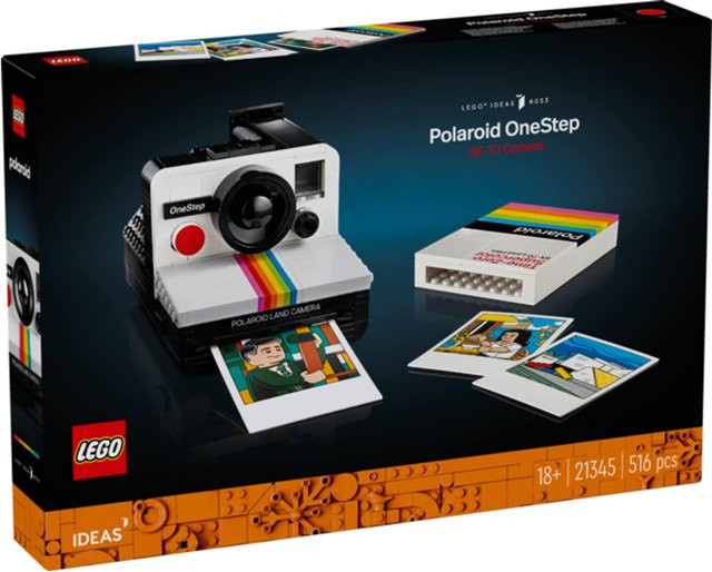 LEGO Ideas Polaroid OneStep SX-70 Sofortbildkamera - Bild 4
