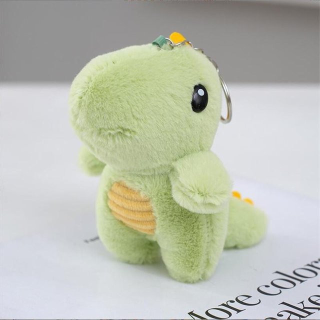 BC Pet Supplies Dinosaurier Plüsch-Schlüsselanhänger, 12cm, Unisex - Bild 1