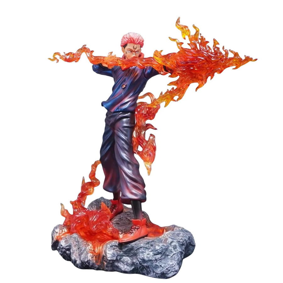 Bandai Anime Figur Ryomen Sukuna aus Jujutsu Kaisen als PVC-Statue, Höhe: 30 cm - Bild 3