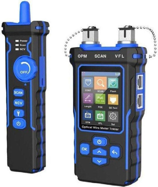 Lanview LVN-127694 Netzwerkkabel-Tester für verdrillte Doppelader in Schwarz - Bild 1