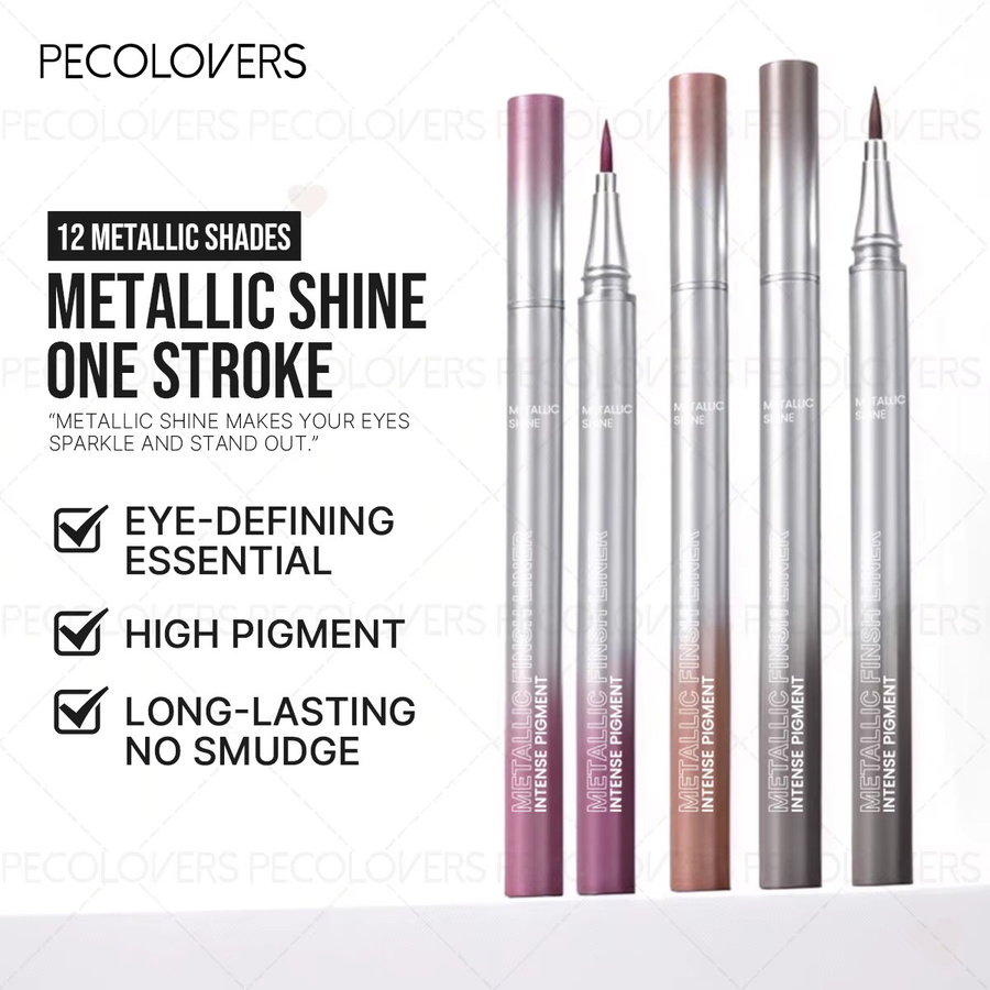 Eyeliner-Stift, Metallic, wasserfest - Bild 3