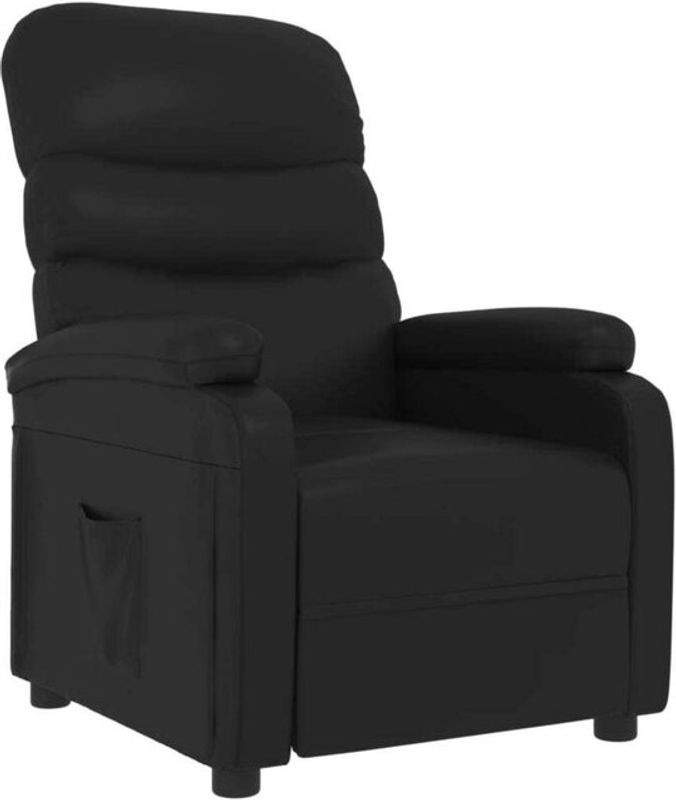 Relaxsessel von vidaxl in Schwarz aus Kunstleder - Bild 1