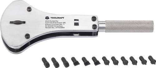 TOOLCRAFT Uhren-Gehäuseöffner in Silber - Bild 1