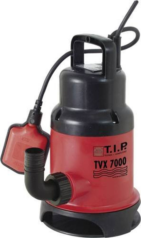 T.I.P. TVX 7000 Schmutzwasser-Tauchpumpe mit 7000 l/h Förderleistung und 5m Förderhöhe - Bild 2