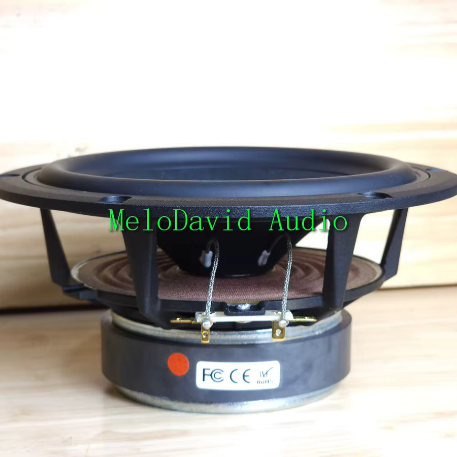 MeloDavid VP608 Tymphany OEM 6,5 Zoll Midbass Woofer aus Graspapiermischung, 2er Set, Schwarz - Bild 2