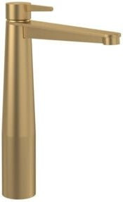 Villeroy & Boch Einhebel-Waschtischarmatur Conum in Brushed Gold mit Push-Open-Ablaufgarnitur - Bild 1