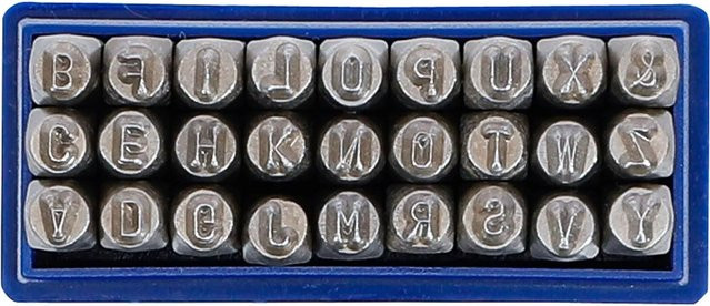 BGS Einschlagbuchstaben aus Stahl 3 mm - Bild 2