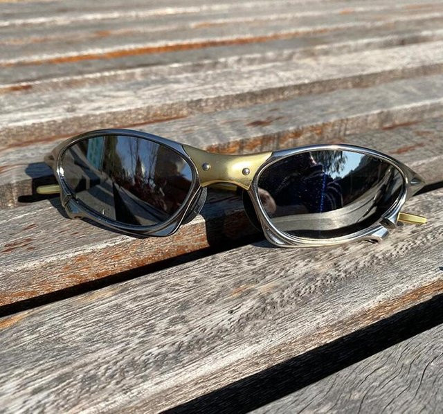 H8-7 Sonnenbrille, Unisex, Vollrand, Oval, Metall, Multicolour - Bild 1
