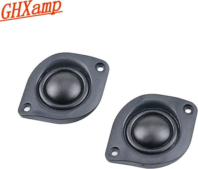 GHXAMP Seidenfilm-Hochtöner für JBL Flip 6 Generation, 1 Paar, 4 Ohm, 10W, Neodym-Lautsprecher, Schwarz - Bild 1