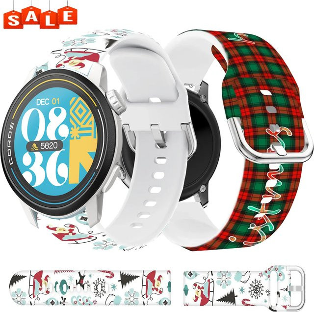 COROS Silikonarmband, Weihnachtsstil, Unisex - Bild 1