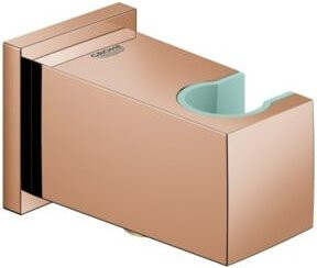 Grohe Wandanschlussbogen Euphoria Cube 1/2 Zoll mit Wandbrausehalter in Warm Sunset Rose Gold - Bild 1