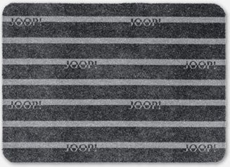 Eingangsmatte JOOP! LOGO STRIPES in Anthrazit, B/T: 50 x 70 cm - Bild 1