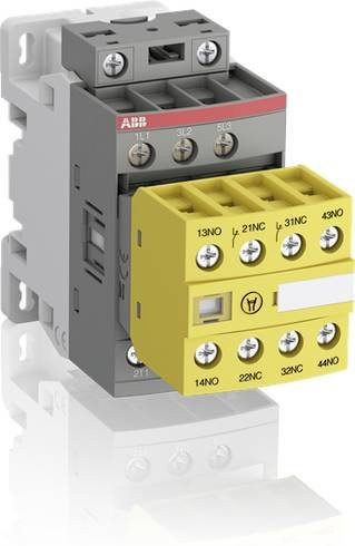 ABB AFS16-30-22-13 Schütz in Grau mit 5 Schließern und 2 Öffnern 7.5kW - Bild 1
