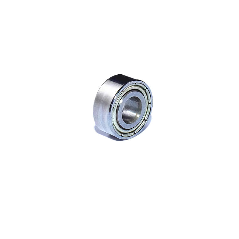 Afortunado MR104ZZ Miniatur-Kugellager aus Chromstahl, Silber, 10 Stück, Durchmesser: 4 mm, Breite: 10 mm, Höhe: 4 mm - Bild 1