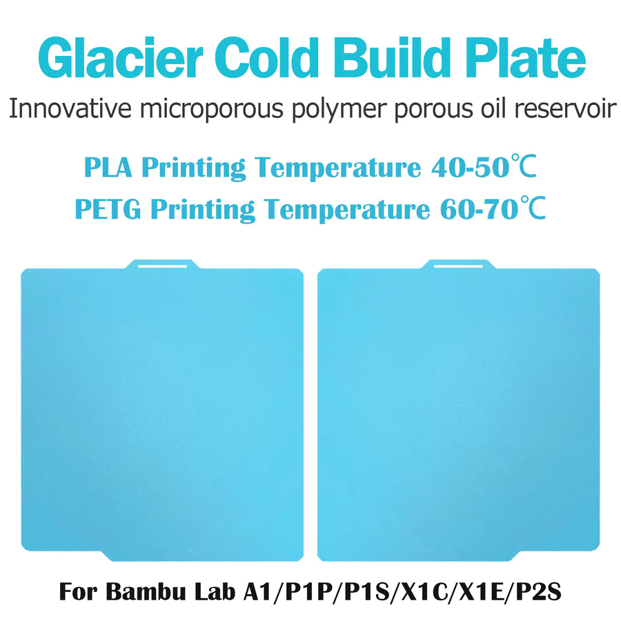 Bambulab P2S Bauplatte für Bambu Lab A1 P1P P1S X1C Glattes Federstahlblech für Doppelseitigen 3D-Druck - Bild 4