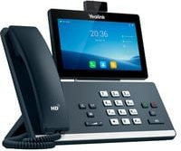 Yealink T58W VoIP-Telefon mit Yealink CAM50 Kamera, Classic Gray, mit Caller ID und Hands-free Funktion - Bild 2