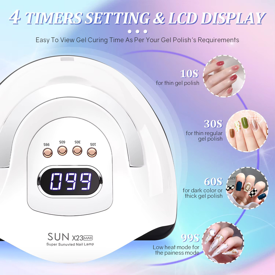 81LEDS UV LED Nagel Trockner Lampe für Maniküre - Bild 2
