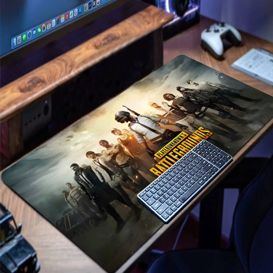 P-PUBG Gaming Mauspad Sakura Anime Design, Multicolour - Bild 6