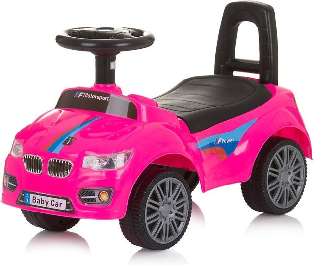 Chipolino Sprinter Kinder Rutschauto, pink, mit Musik und Hupe, ab 3 Jahre - Bild 1