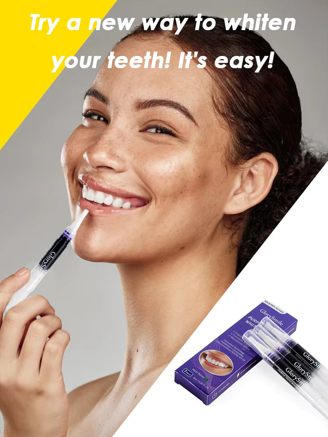 GlorySmile Instant-Zahnaufhellungsstift, Lila - Bild 4