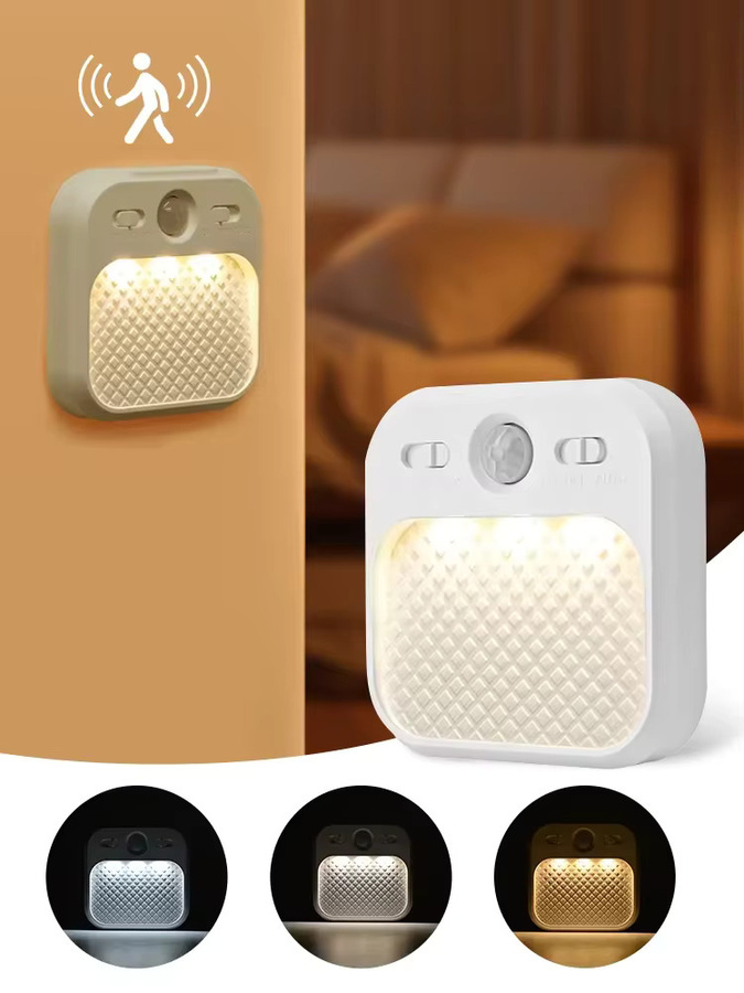 GGBEE Bewegungssensor LED Schrankleuchte weiß, wiederaufladbare magnetische Kabellos-Nachtlicht für Küche, Flur, Treppe und Schlafzimmer - Bild 6