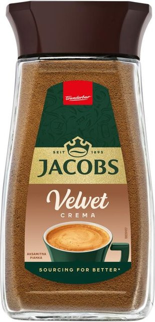 Jacobs Velvet Crema, Instant-Kaffee, 200 g - Bild 1