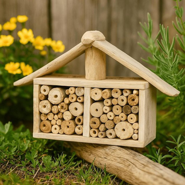 Bienenhotel Insektenhaus aus Treibholz von SHAMTAM - Bild 1