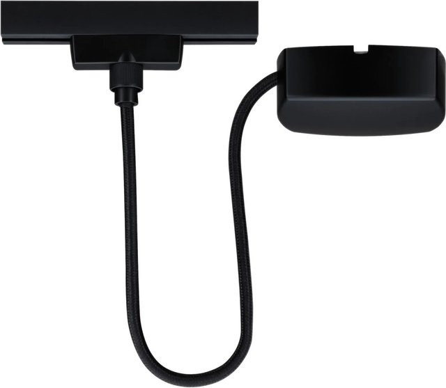Paulmann URail Einspeisung Zigbee 3.0 Schwarz Matt mit 1 m Kabel - Bild 1