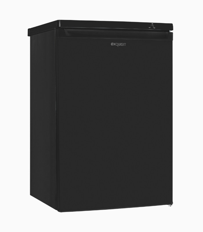 GS512-040E Exquisit Gefrierschrank schwarz, freistehend, B/T/H: 55,3 x 57,4 x 164,0 cm - Bild 3