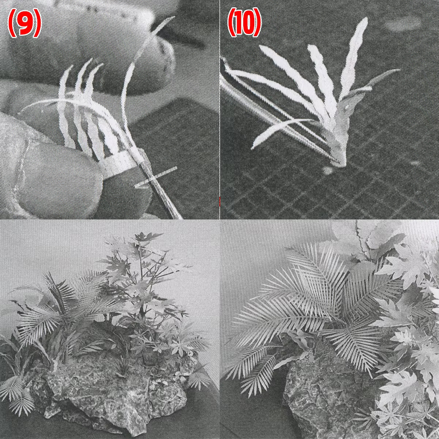 CorMake Pflanzen- und Grasminiaturen, Natur, Unmontierter Modellbausatz, 1:32 - Bild 3