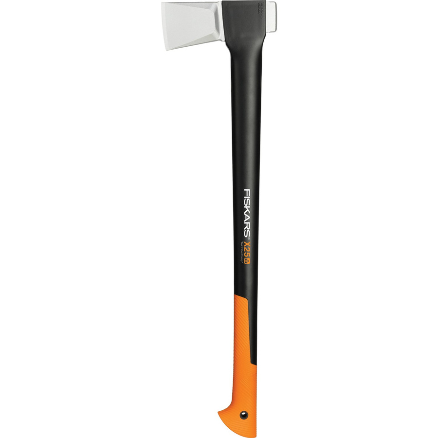 Fiskars Spaltaxt X25-XL aus Stahl und glasfaserverstärktem Kunststoff in Schwarz-Orange, Länge: 77 cm - Bild 2