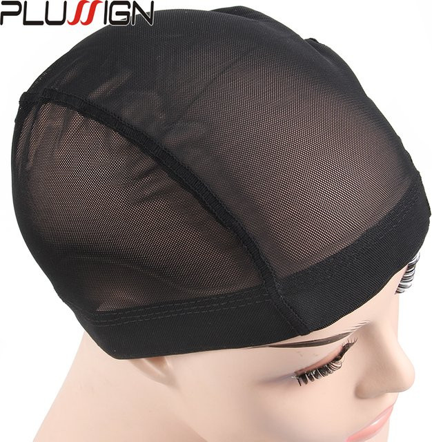 plussign Perücken-Netzkappe, Schwarz, Unisex - Bild 1