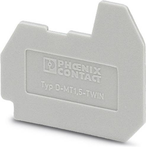 Phoenix Contact Abschlussdeckel 3002979 grau 50 Stück - Bild 1