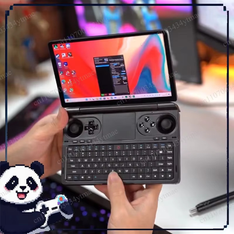 GPD Win Mini Handheld-Gamepad Tragbare PC-Spielkonsole und Pocket Mini Laptop mit 7-Zoll 120Hz Display in Schwarz - Bild 2