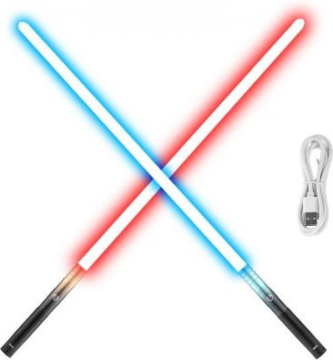 VEVOR Light Sword, 2-teiliges Set, mit 12 RGB Farben und 4 Sound Modes - Bild 1