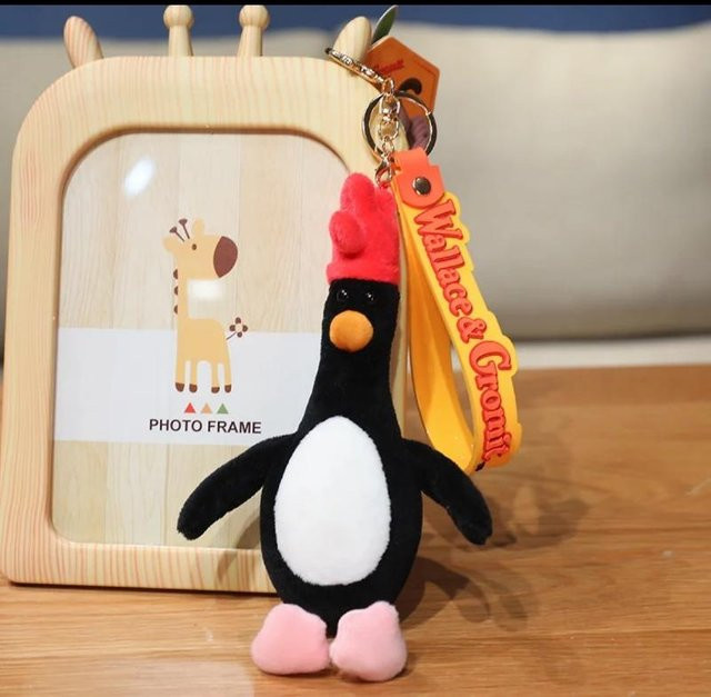 Wallace und Gromit Kleiner CuCu Pinguin Plüschtier - Bild 1